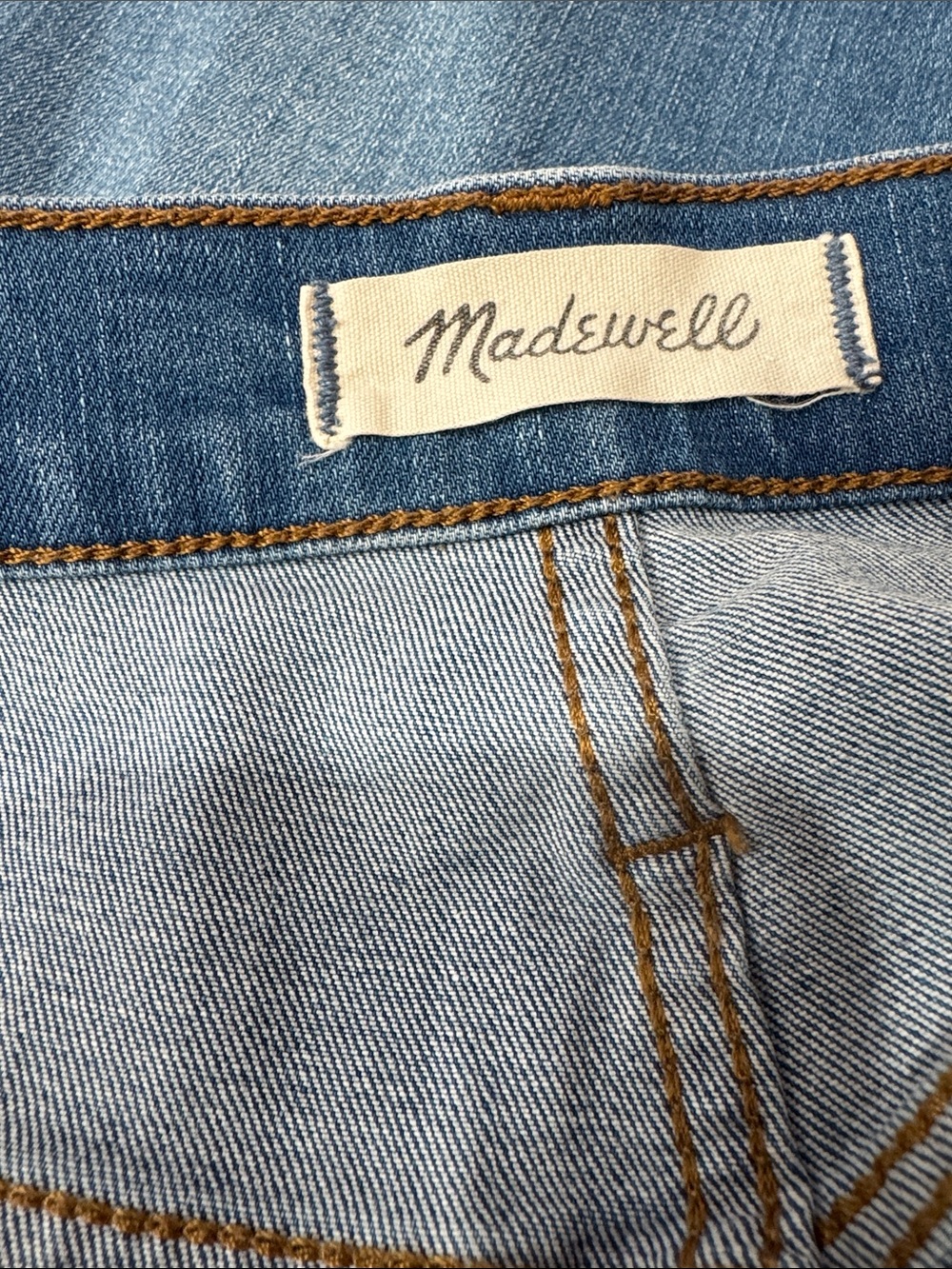 Madewell Cali Denim Boot Cut Inset Edition Size 30 - Picture 4 of 5